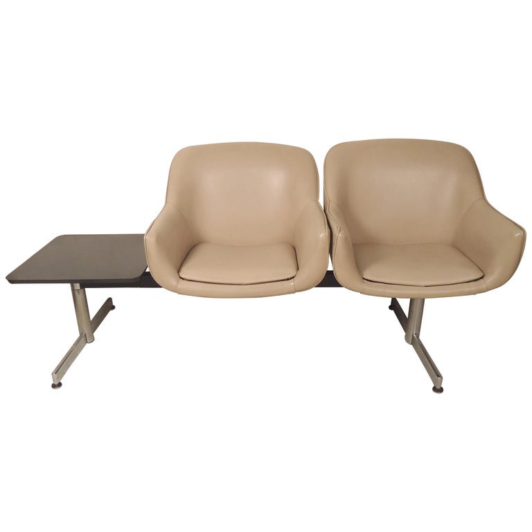 Midcentury Airport Bench Seating For Sale At 1stdibs