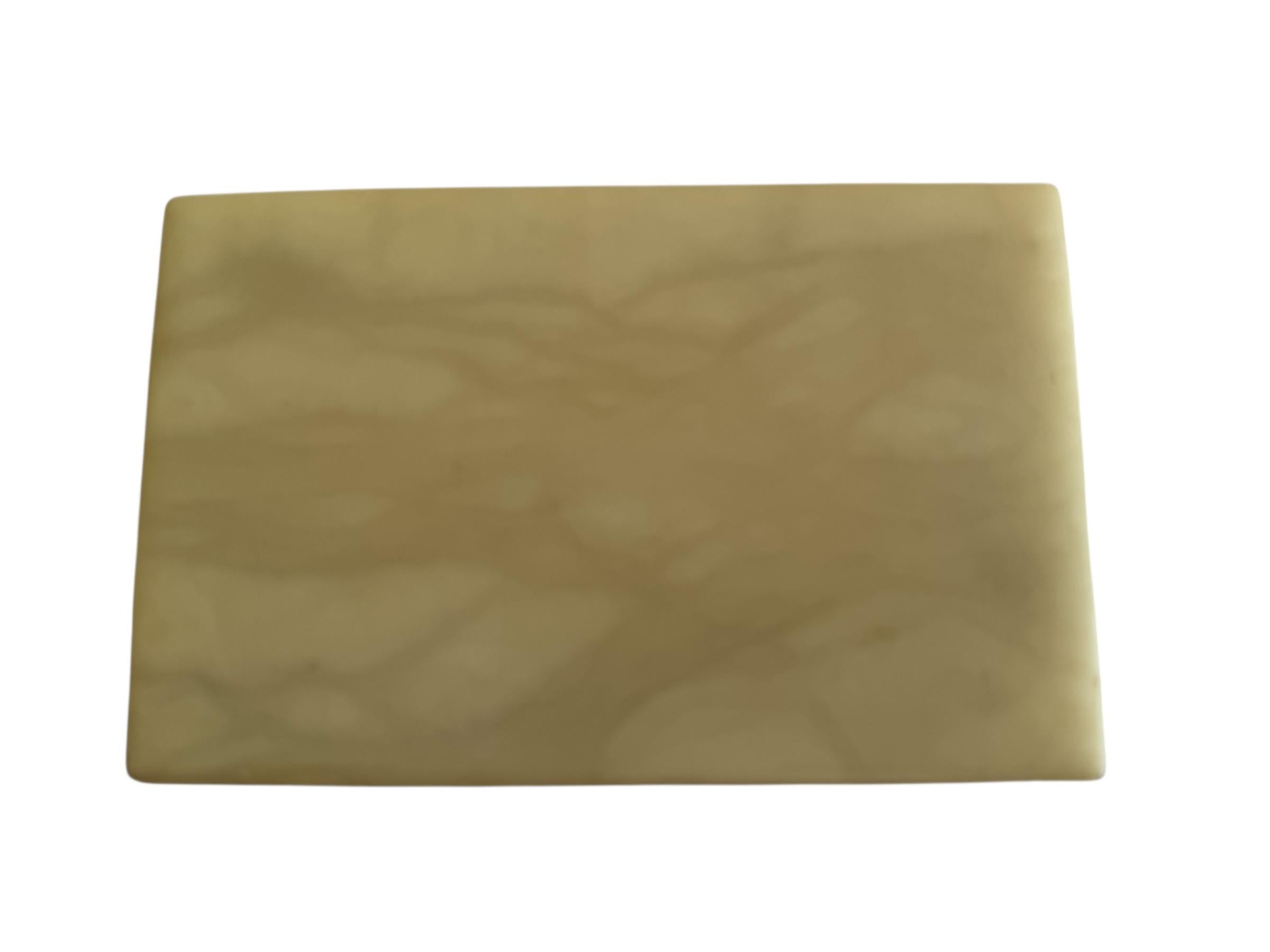 Italian Mid Century Alabaster Box, Italy For Sale