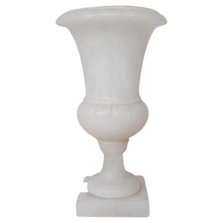 MidCentury Alabaster Vase For Sale at 1stDibs