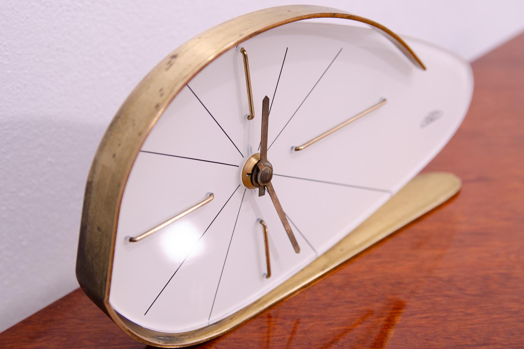 Mid-Century Modern Mid century alarm clock PRIM, 1960’s, Czechoslovakia For Sale