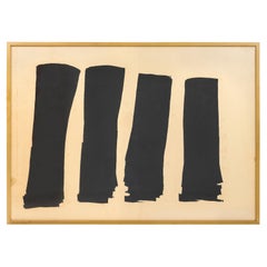Pittura Albert Chubac di metà secolo, 1950 circa, Francia