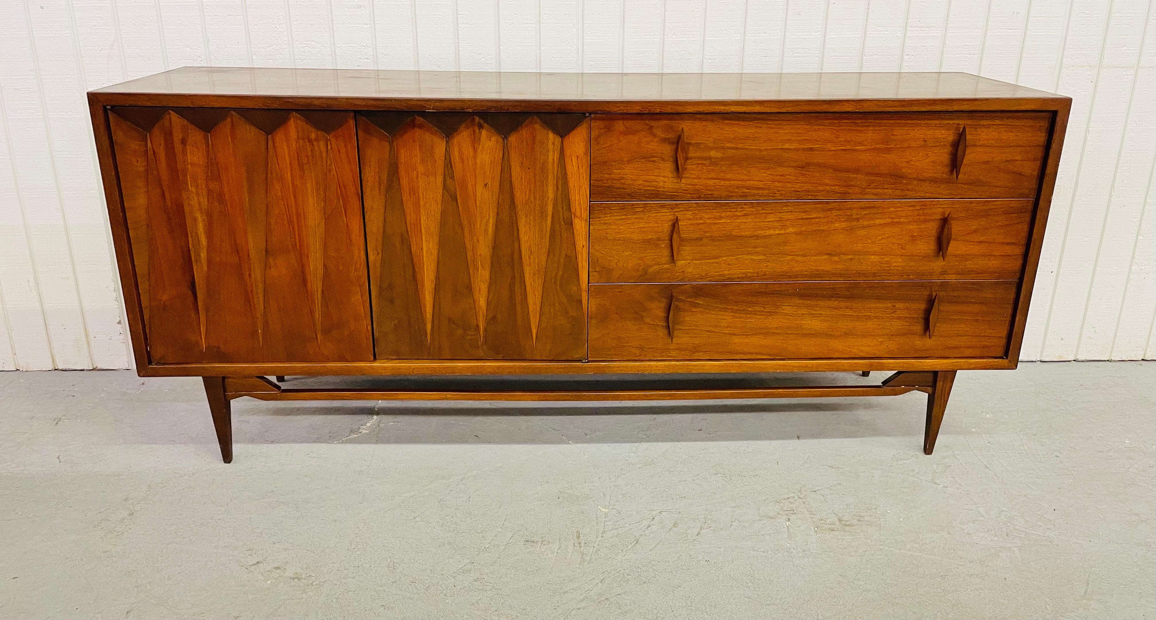 Mid-Century Modern Mid-Century Albert Parvin Walnut Dresser