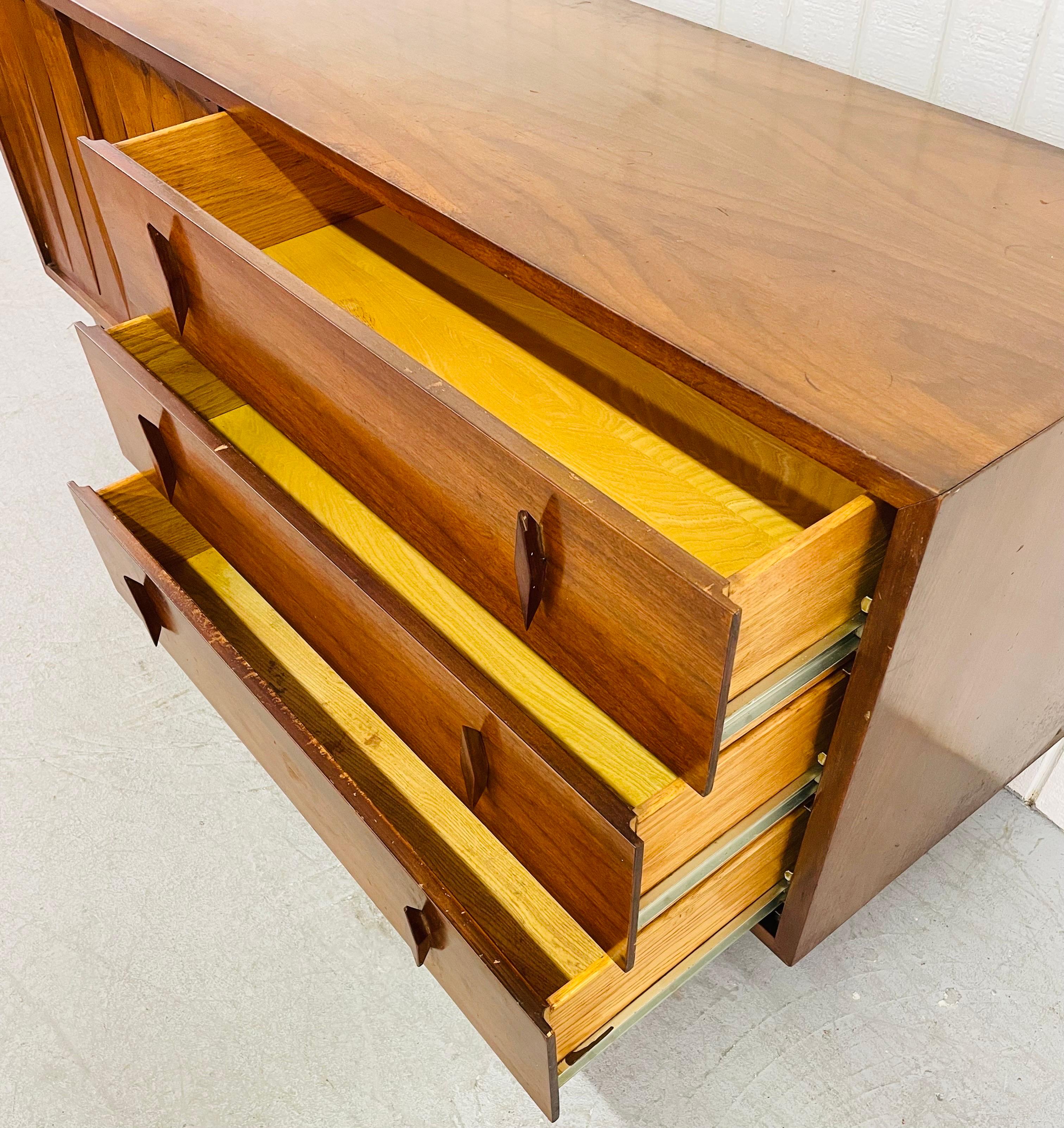 Mid-Century Albert Parvin Walnut Dresser 3