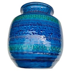 Mid-Century Aldo Londi Ceramic Italian Vase Bitossi