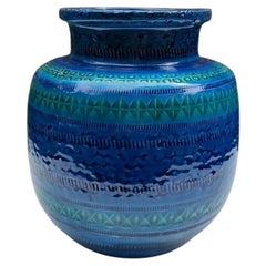 Mid-Century Aldo Londi Ceramic Italian Vase Bitossi