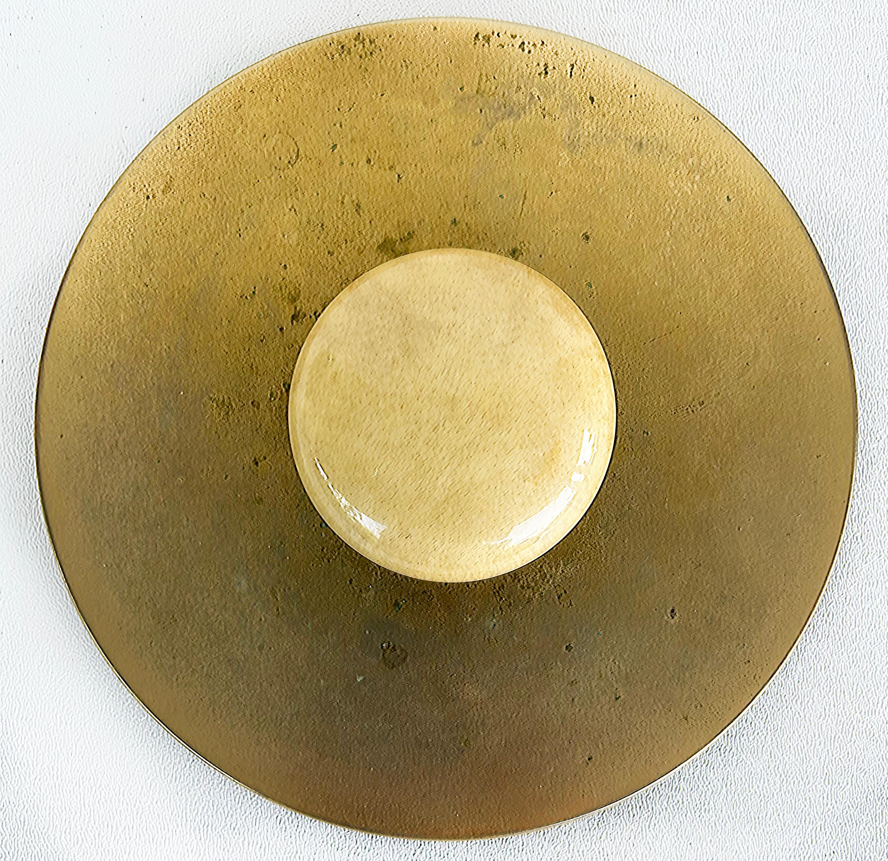 Mid-Century Aldo Tura Milano Goatskin Brass Ice Bucket, Italy circa 1970 For Sale 4