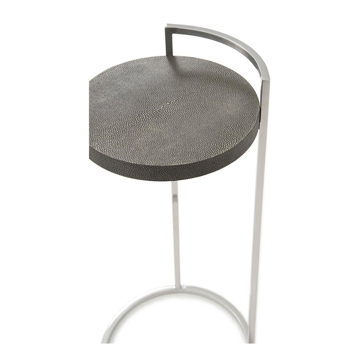 Contemporary Mid Century Alistair Accent Table For Sale