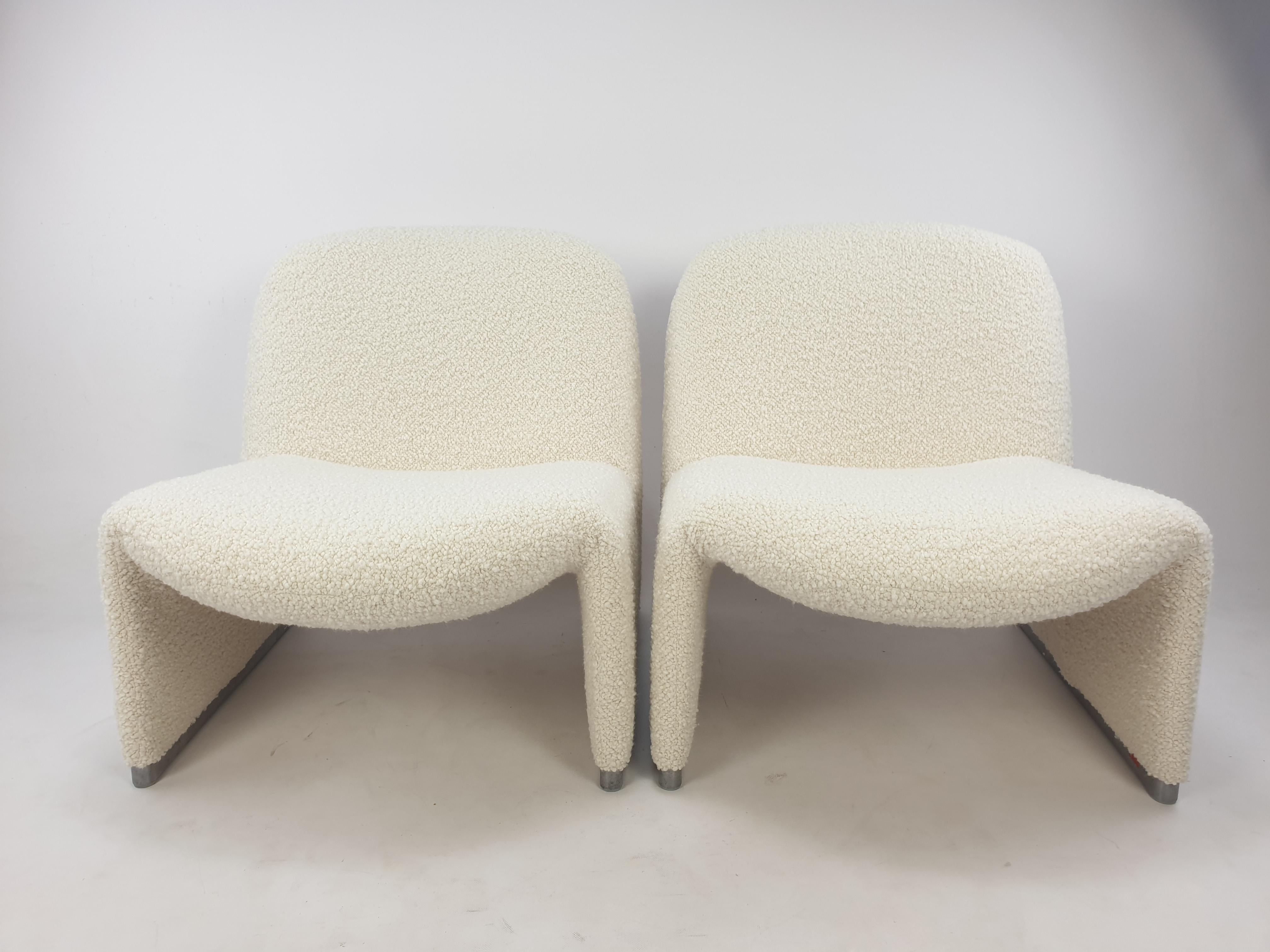 Mid Century Alky Lounge Chair by Giancarlo Piretti for Artifort, 1970's 3