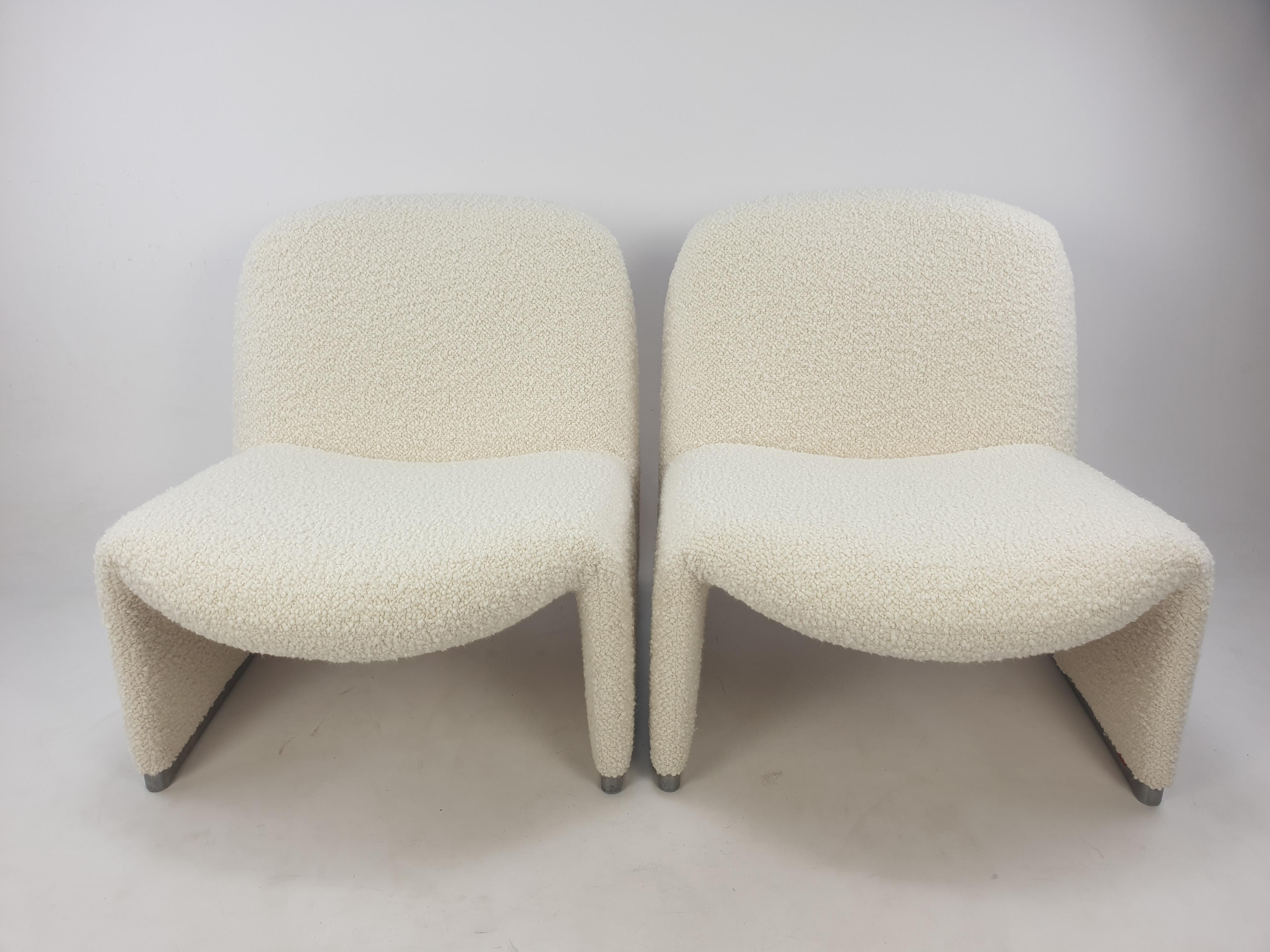 Mid Century Alky Lounge Chair by Giancarlo Piretti for Artifort, 1970's 4