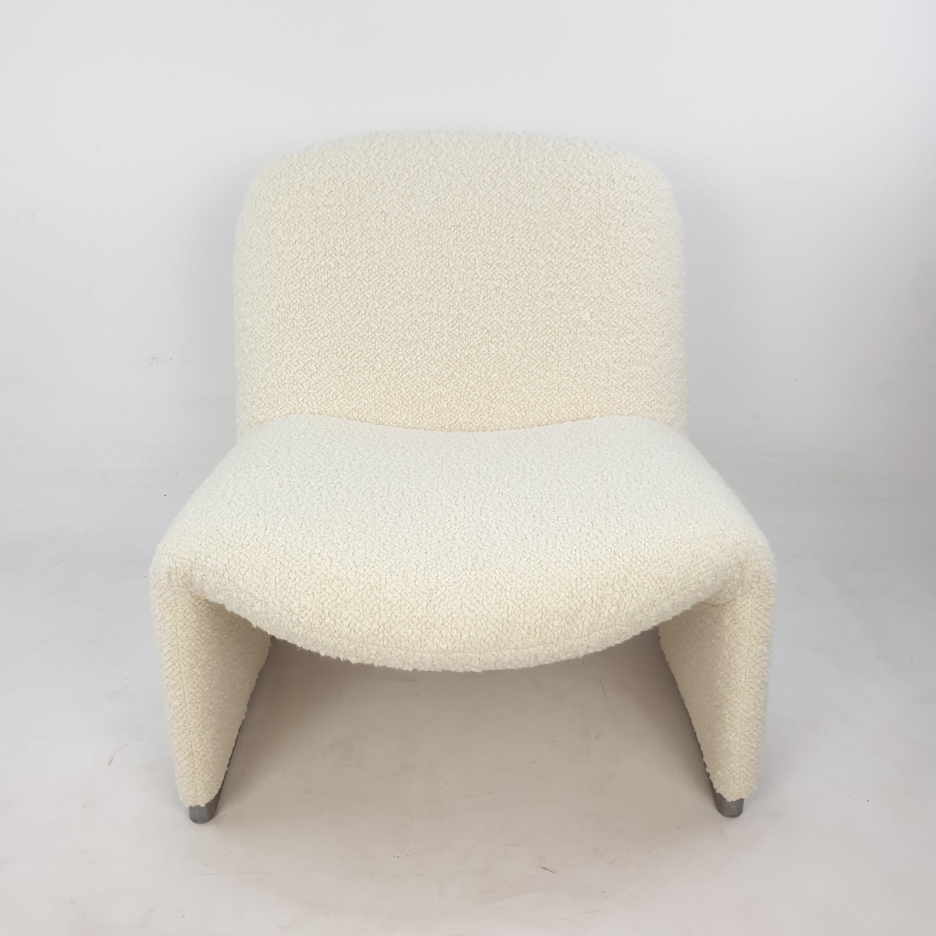 Mid-Century Modern Mid Century Alky Lounge Chair by Giancarlo Piretti for Artifort, 1970's