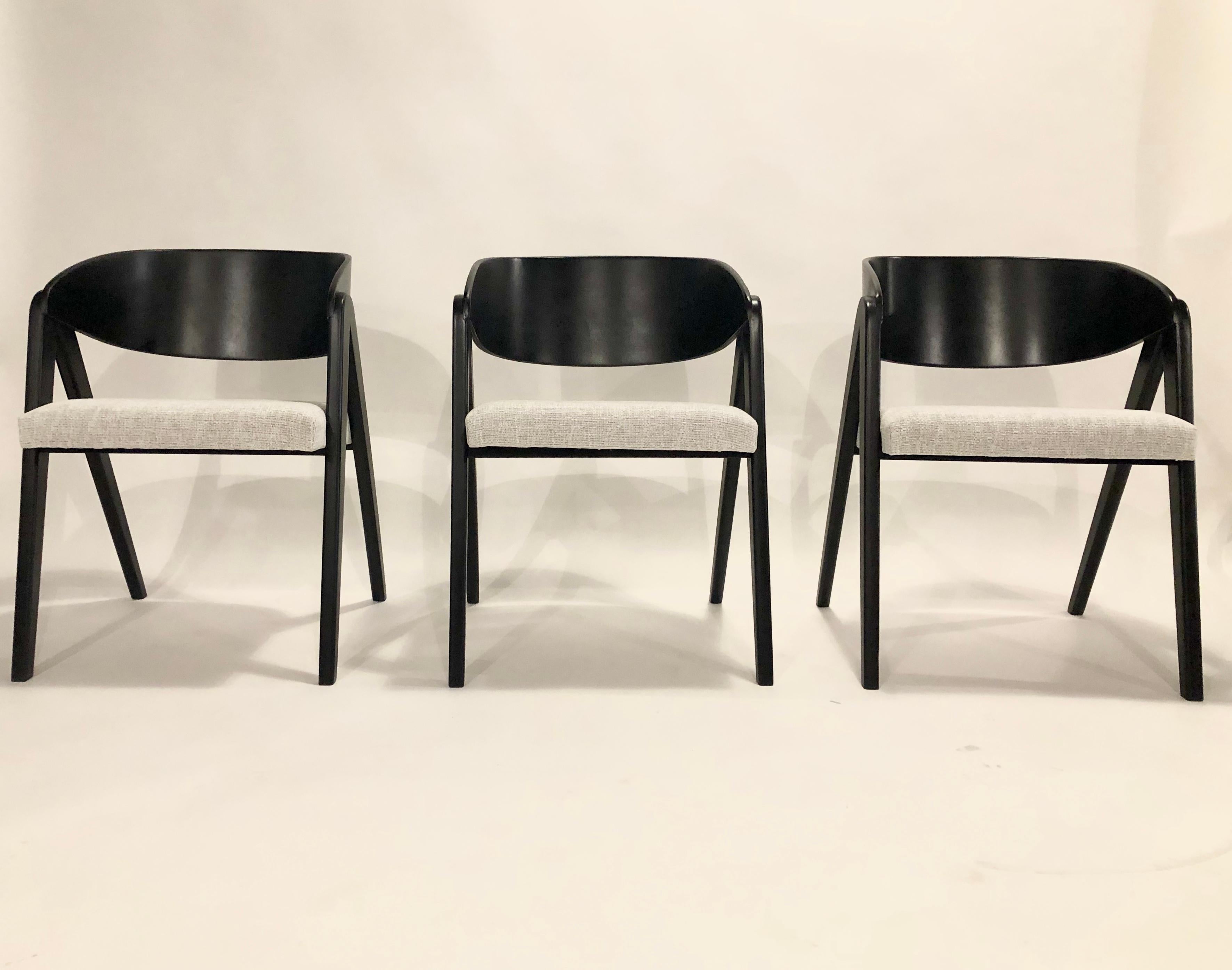 American Midcentury Allan Gould for Herman Miller Compass Chairs