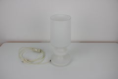 Mid-Century Allglass Table Lamp/ Osvětlovací Sklo Valašské Meziříčí, 1970's