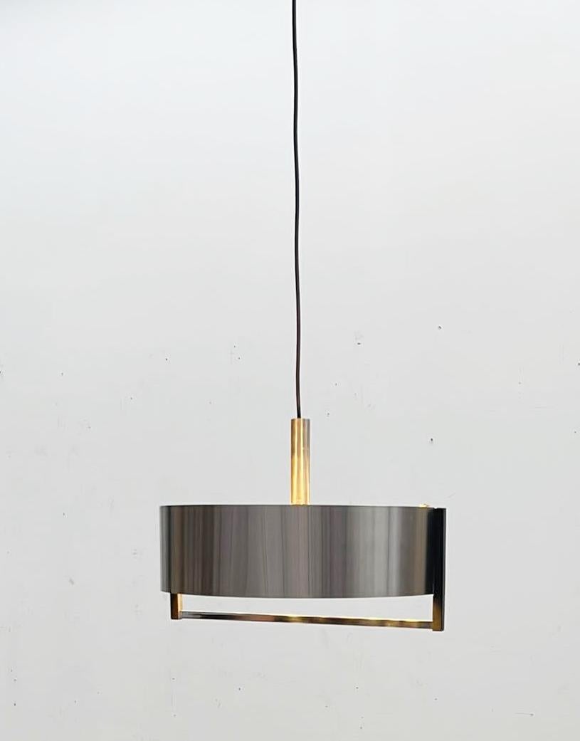 Mid Century Aluminum Suspension, Italy 1970s For Sale 3