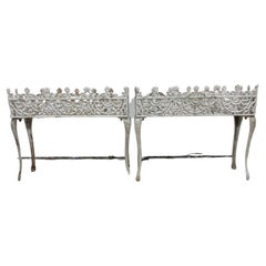 Jardineras de aluminio de mediados de siglo