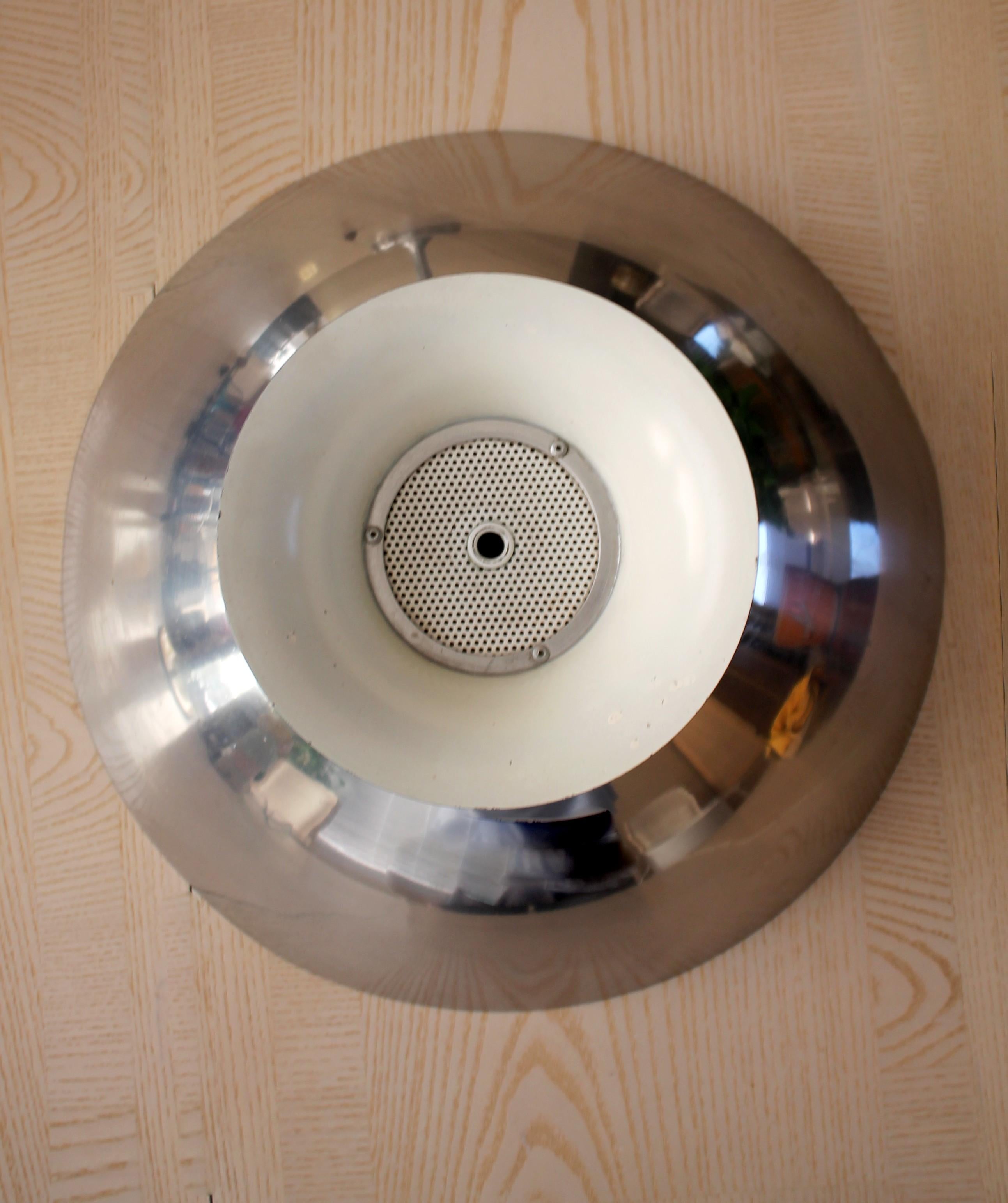 Metal Mid Century Aluminum Table Reflector Lamp Shade Poul Henningsen Danish Design For Sale