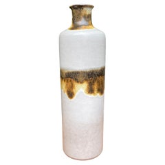 Vaso in ceramica smaltata di metà secolo Alvino Bagni per Raymor
