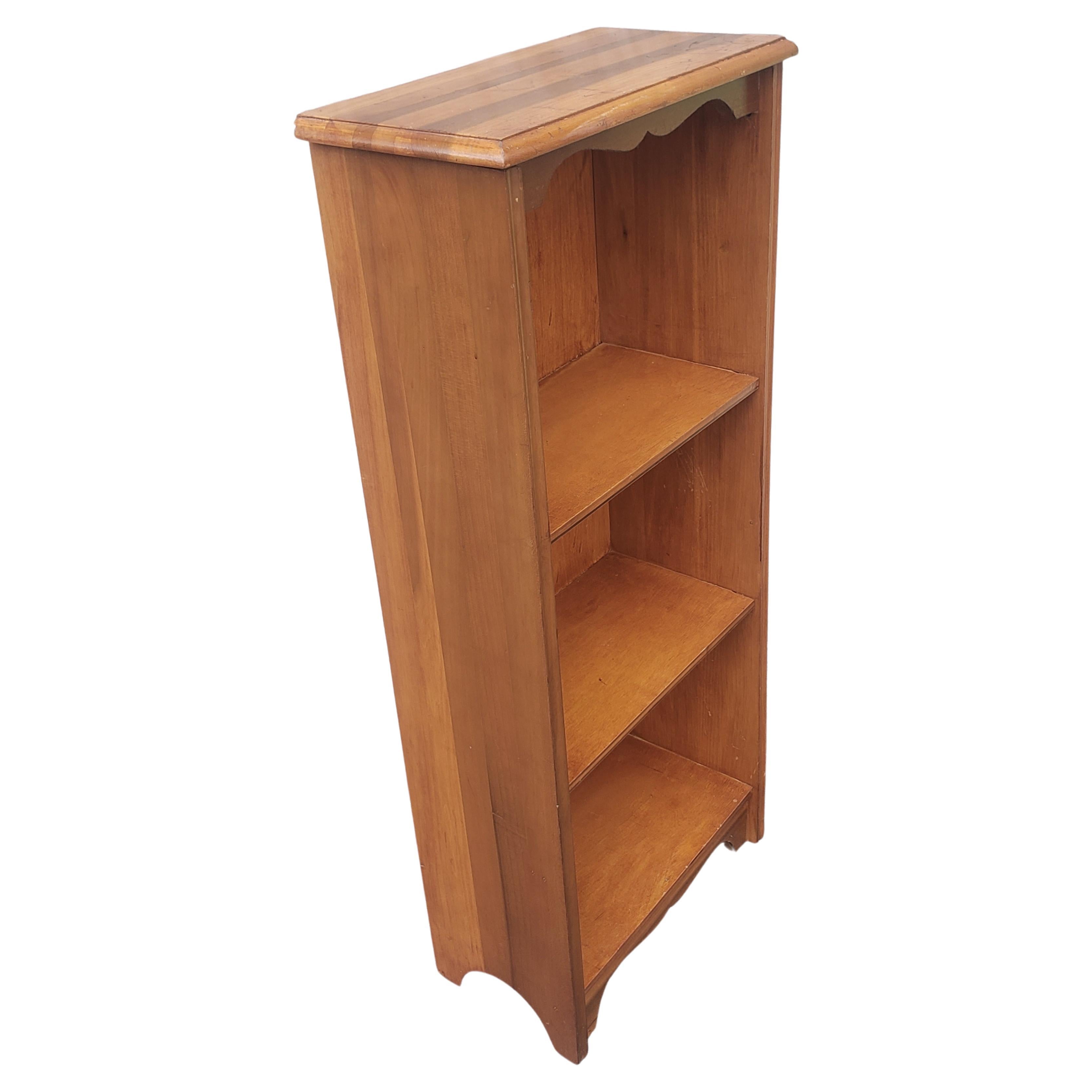 light cherry bookcase