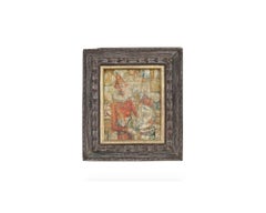 Payaso americano de mediados de siglo pintado por George Russin