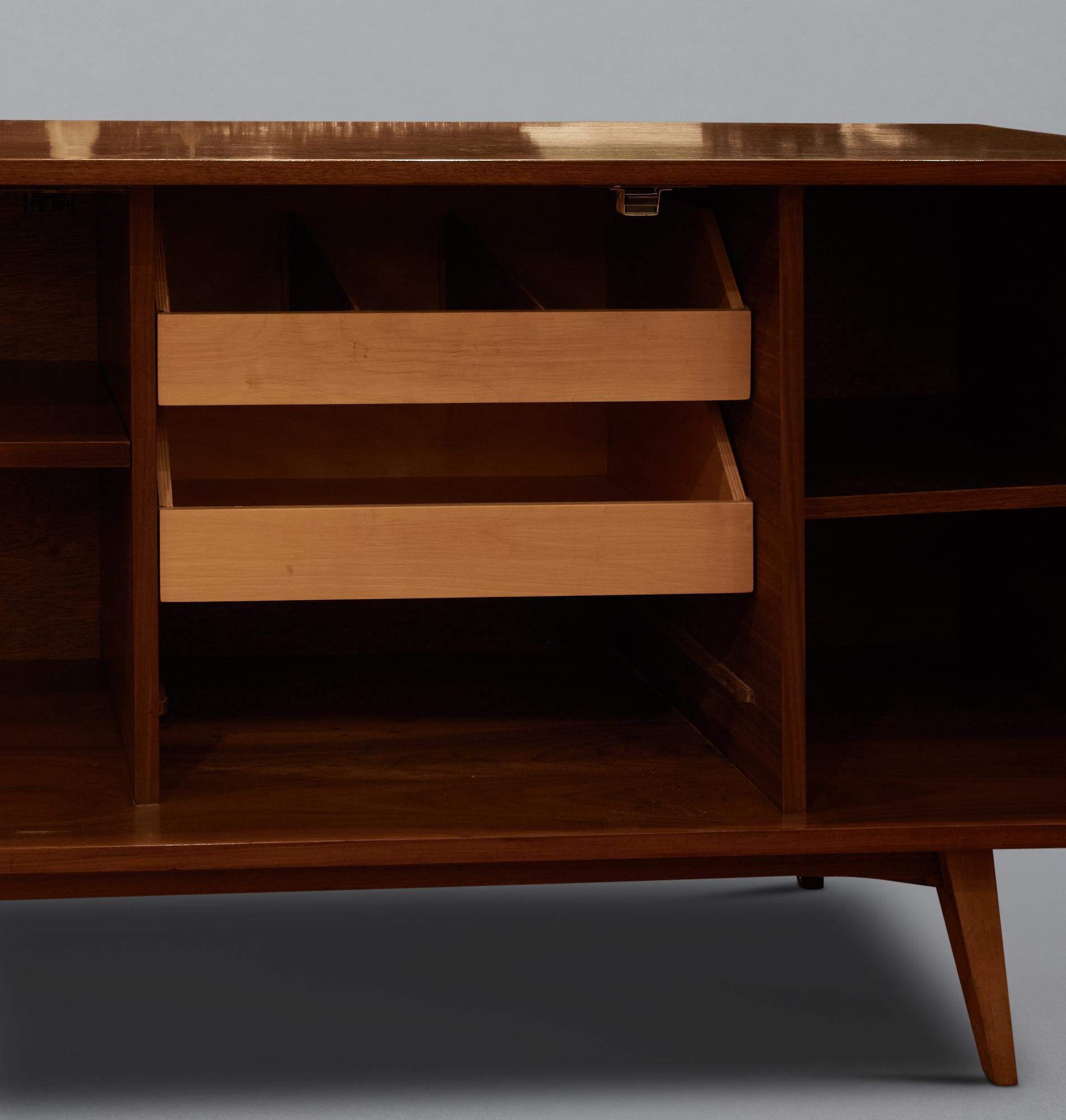 20th Century Mid Century American Console For Sale