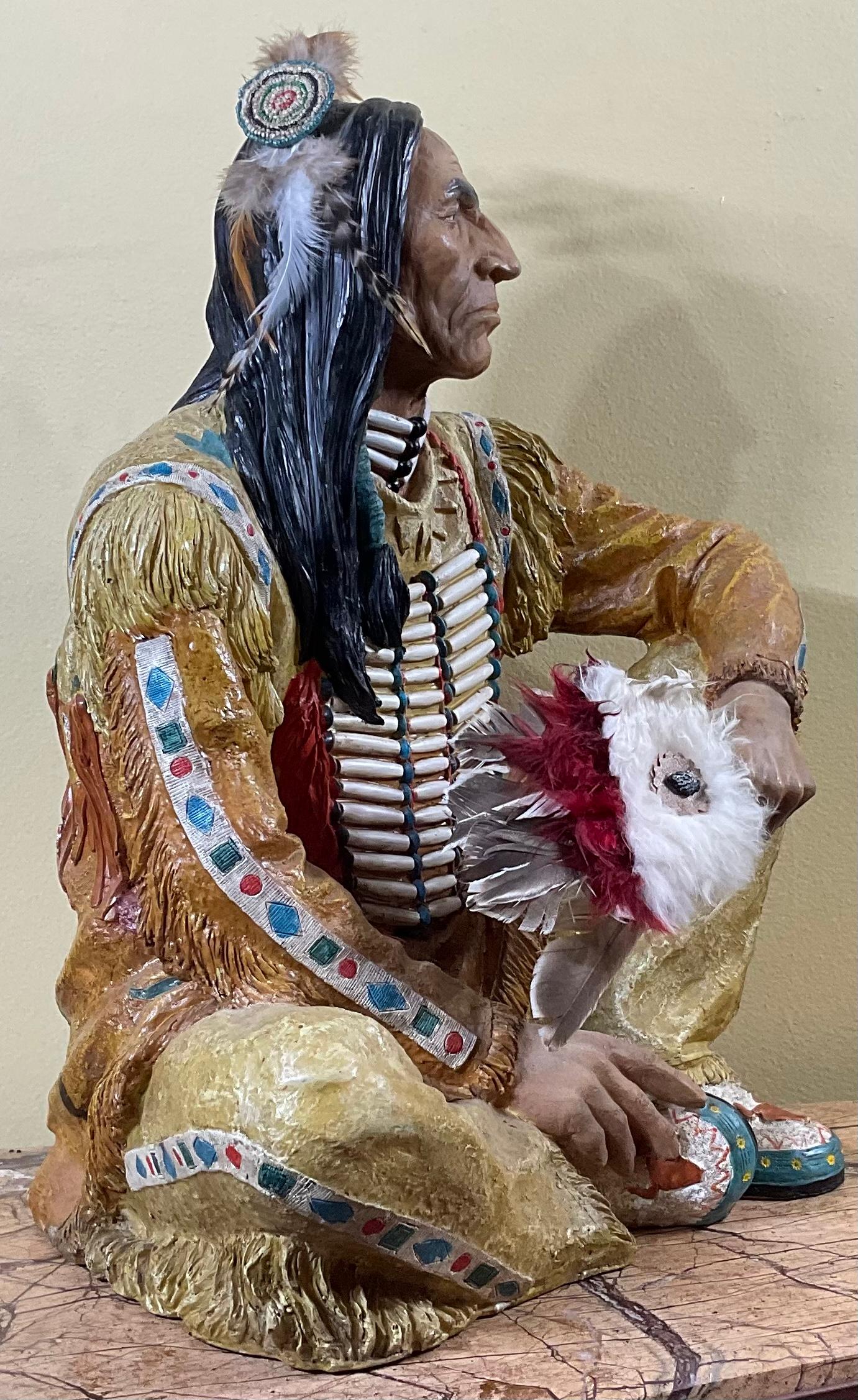 Mid Century American Indian Sculpture 3