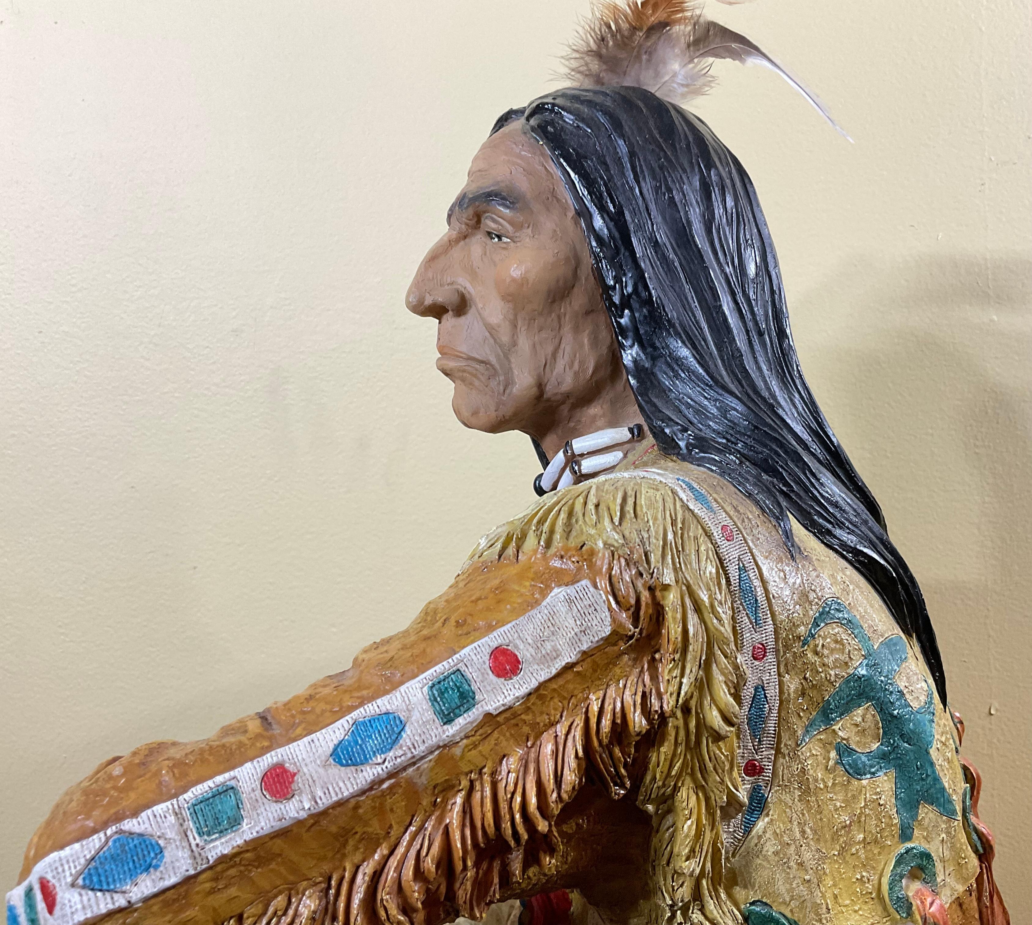 Mid-20th Century Mid Century American Indian Sculpture
