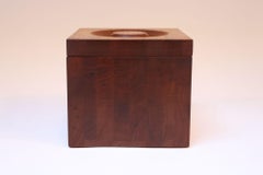 Mid-Century American Modern Insulated Butternut Ice Bucket by JK Adams