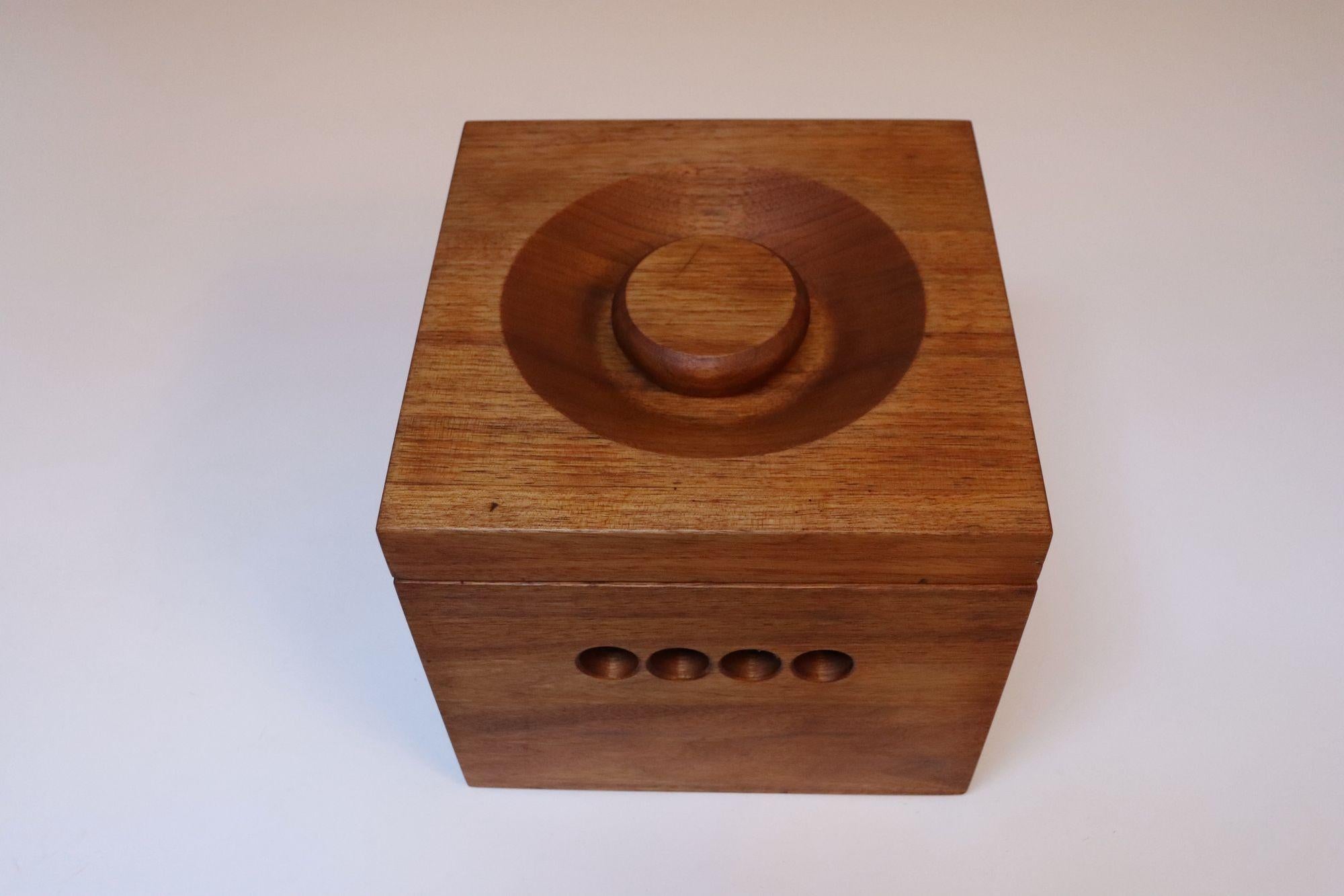 Secchiello per il ghiaccio isolato in legno di Butternut di JK Adams In condizioni buone in vendita a Brooklyn, NY
