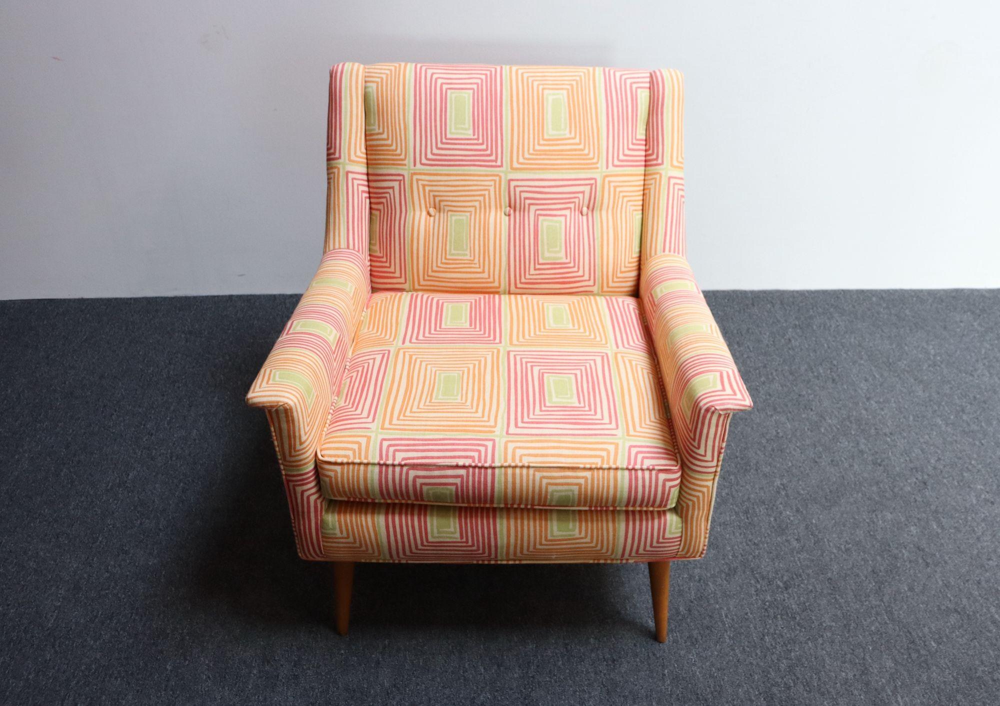 Américain Chaise longue à profil bas, d'après Milo Baughman, de la modernité américaine du milieu du siècle dernier en vente