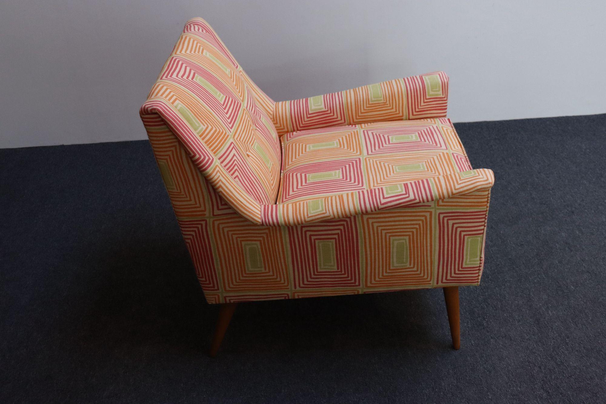 Chaise longue à profil bas, d'après Milo Baughman, de la modernité américaine du milieu du siècle dernier en vente 8