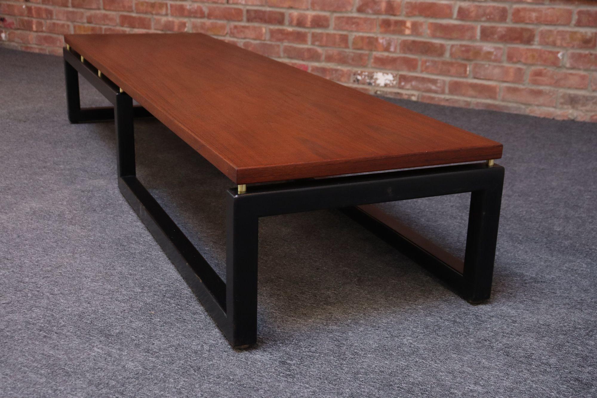 Mid-Century American Modern Low Table or Bench by Paul Tuttle for Baker For Sale 12