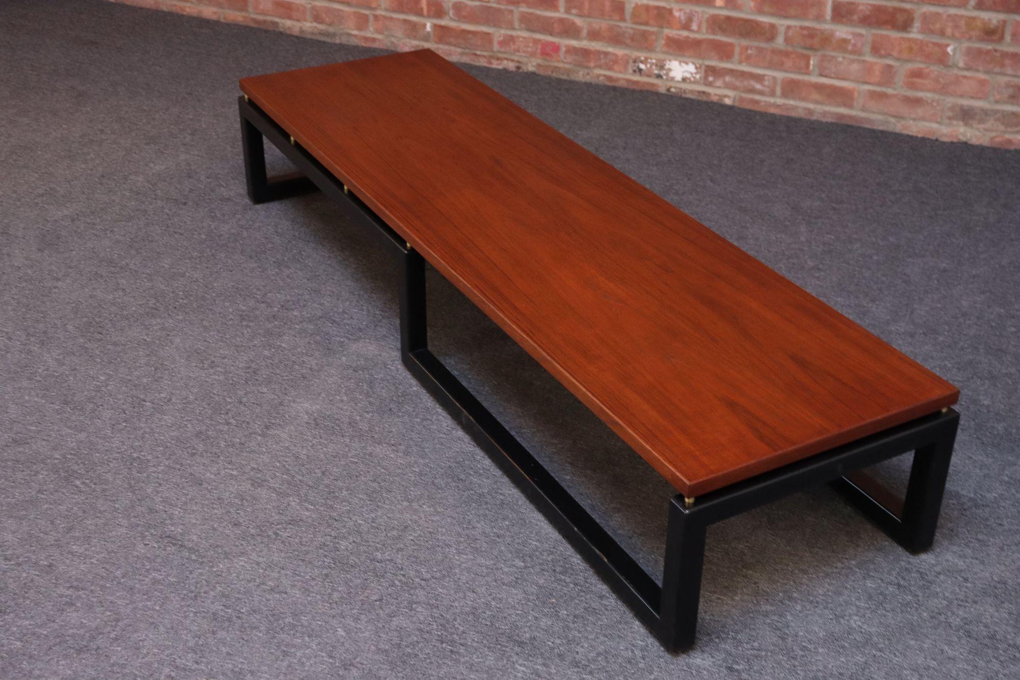 Mid-Century American Modern Low Table or Bench by Paul Tuttle for Baker For Sale 10
