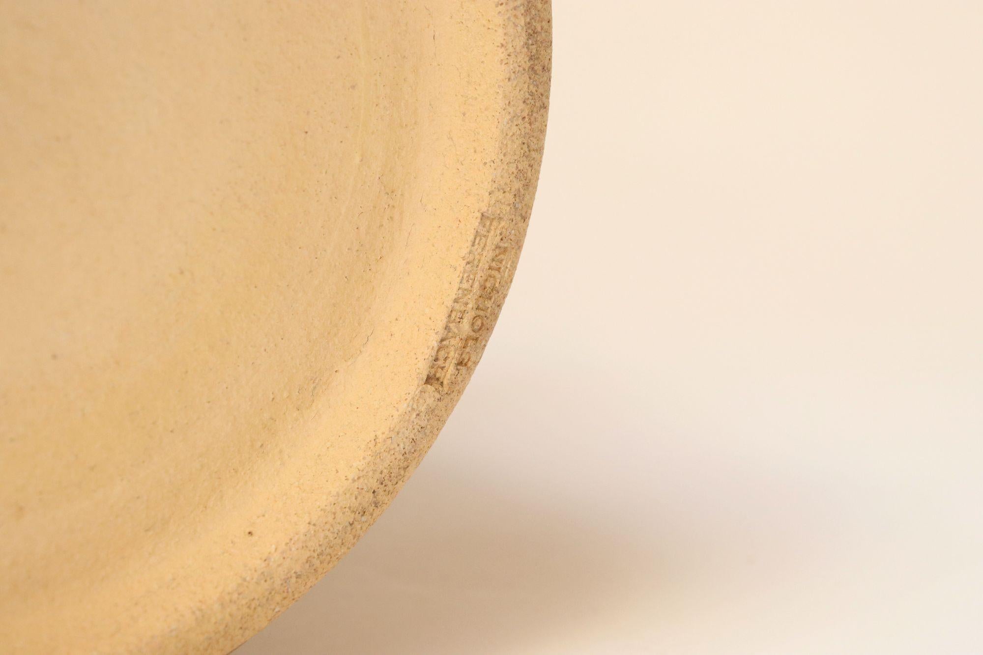 Vaso in ceramica Studio Pottery di Deanna Nichols, metà del secolo scorso. in vendita 8