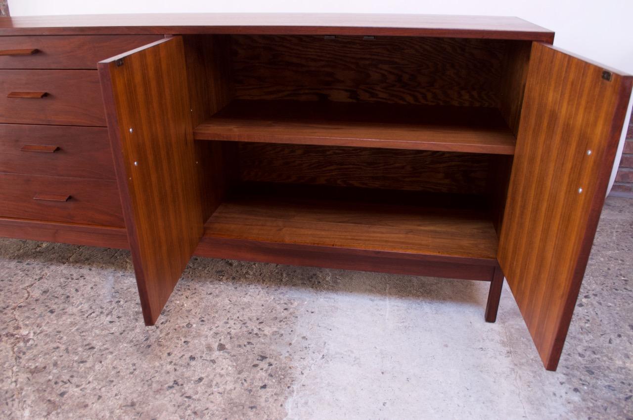 Midcentury American Modern Walnut Sideboard or Dresser by Richard Artschwager 8
