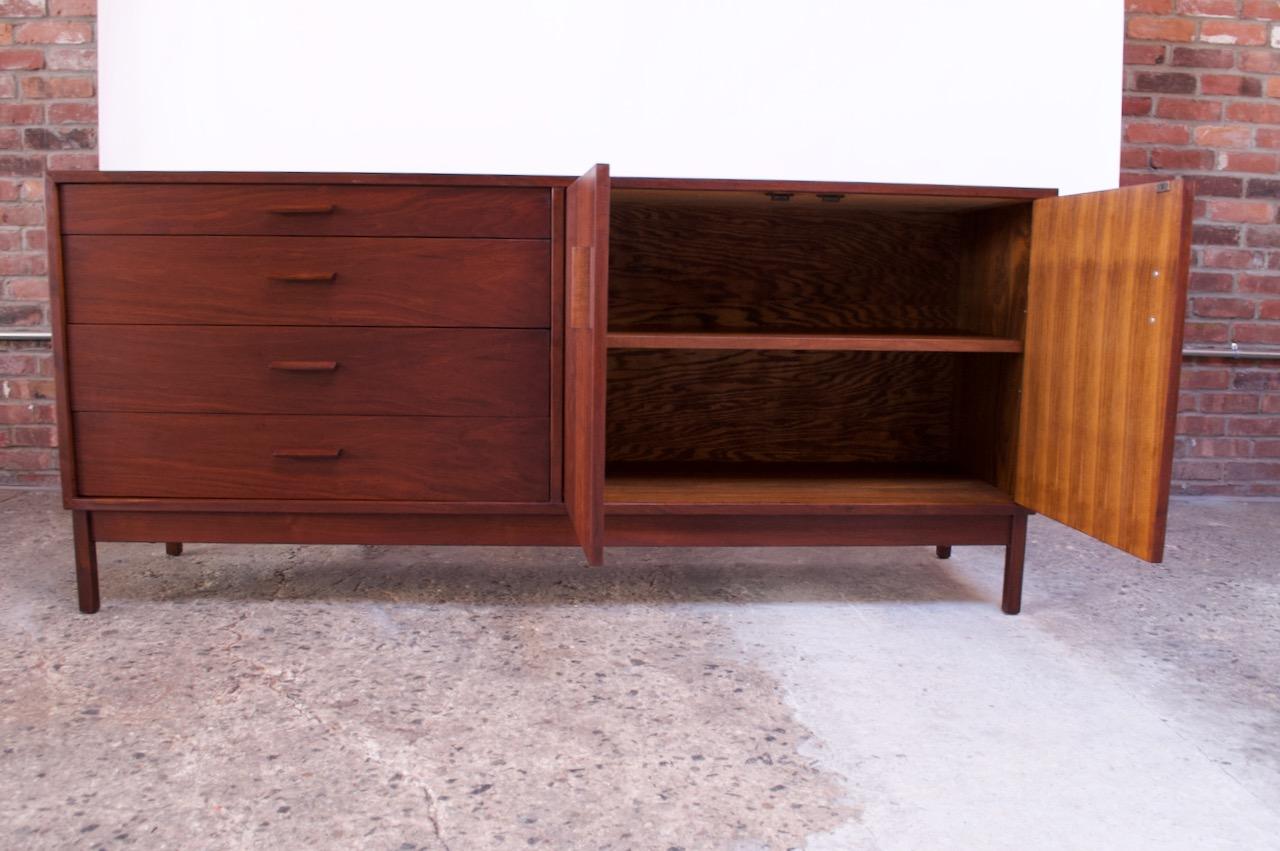 Mid-20th Century Midcentury American Modern Walnut Sideboard or Dresser by Richard Artschwager