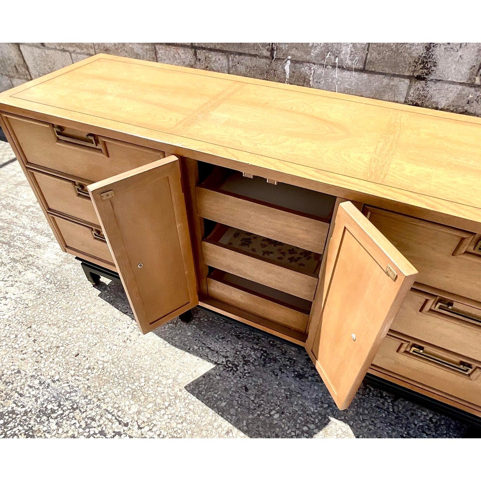 Mid Century American of Martinsville Bleached Mahogany Dresser 3