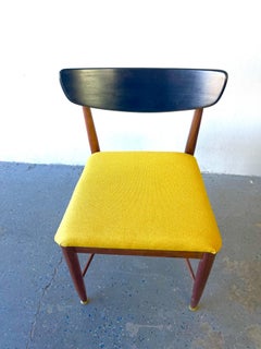 Midcentury American of Martinsville Dania Walnut Desk Chair by Merton Gershun