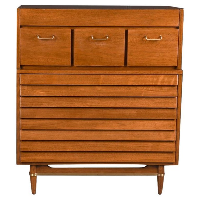 Mid century American of Martinsville Dania Tall Dresser For Sale at 1stDibs | american of martinsville furniture, dania dresser Mid century American of Martinsville Dania Tall Dresser For Sale at 1stDibs | american of martinsville furniture, dania dresser