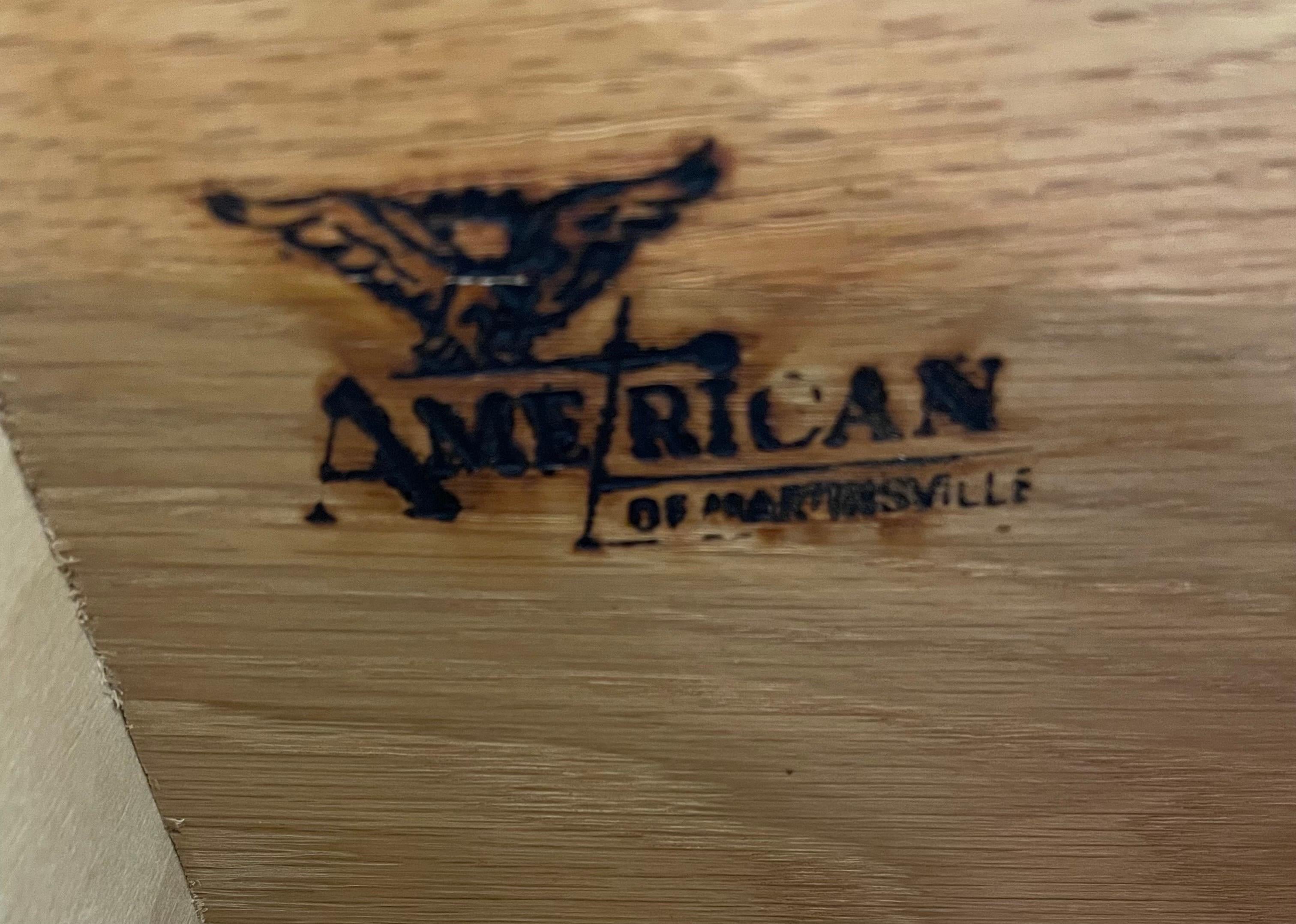 Mid-Century American of Martinsville Walnut Dresser 3