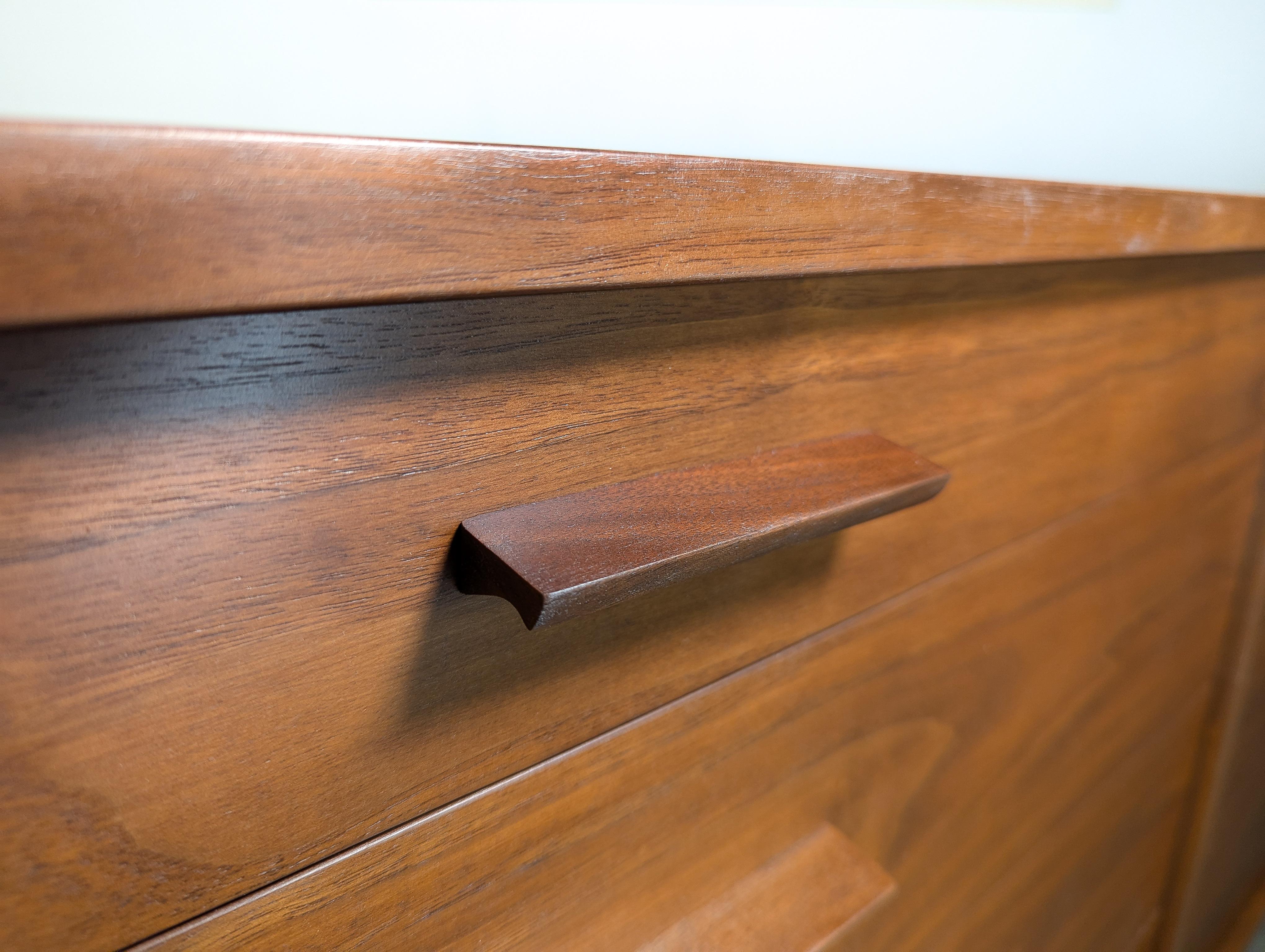 Mid Century American Studio Craft Walnut  Dresser by Richard Artschwager, c1960s For Sale 6