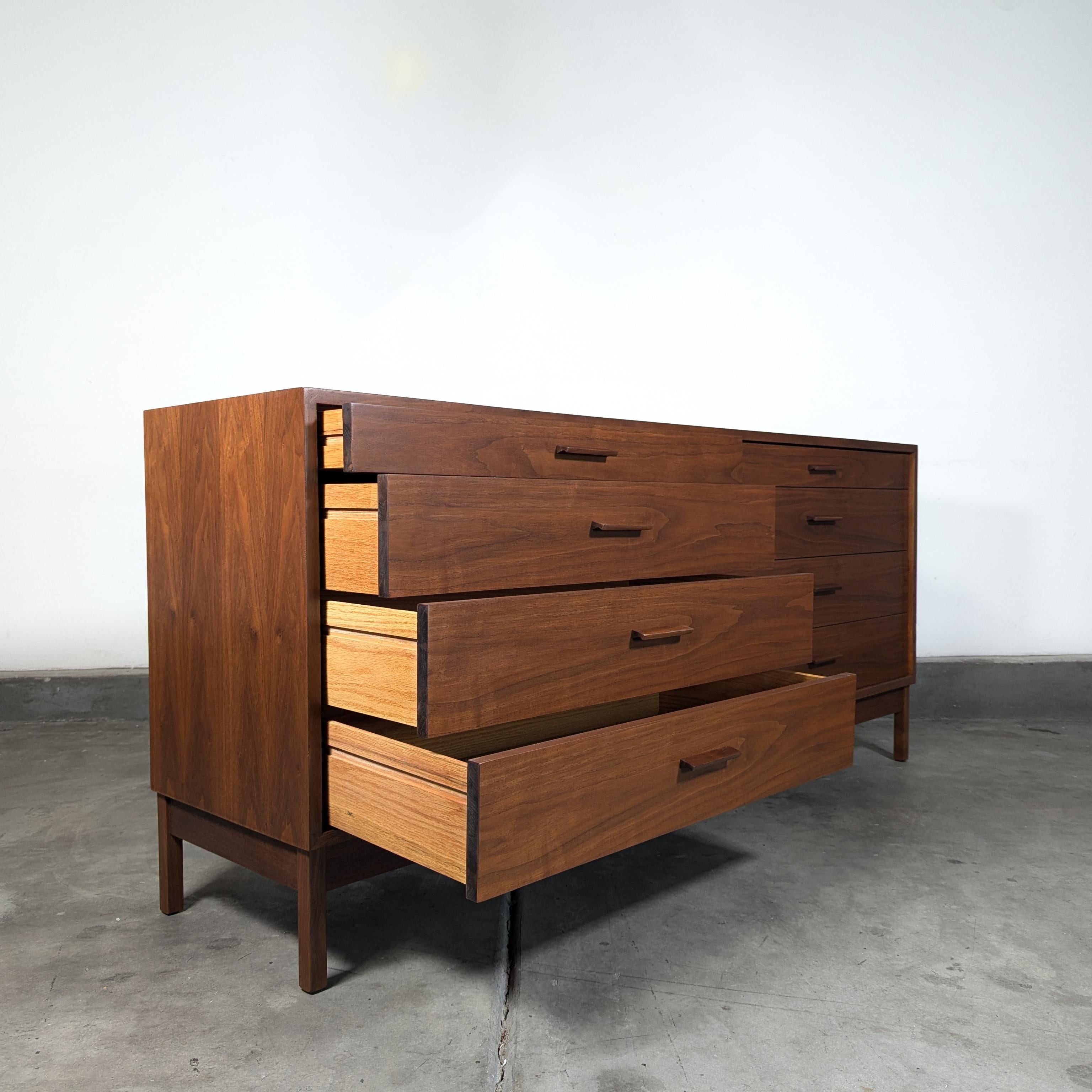 Mid-20th Century Mid Century American Studio Craft Walnut  Dresser by Richard Artschwager, c1960s For Sale