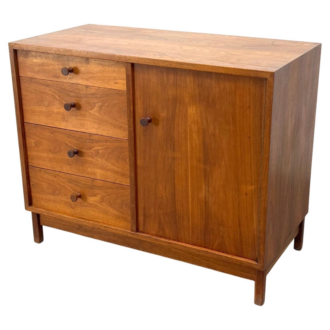 Mid century American Studio Craft Walnut Dresser by Richard Artschwager