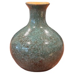 Vaso in ceramica da studio americana della metà del secolo, realizzato da Cherie Tekko, Oregon, intorno agli anni '60