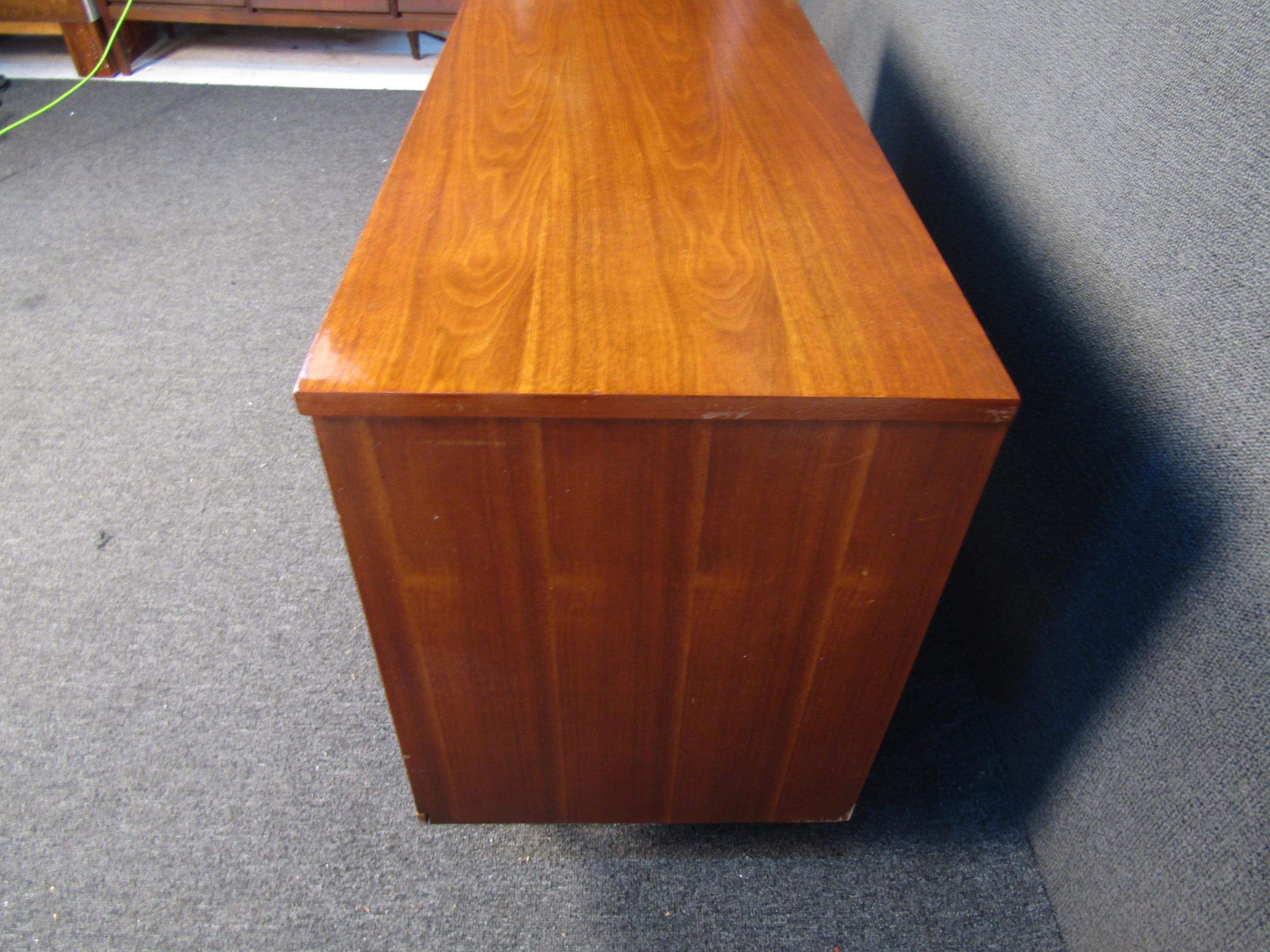 Mid-Century American Walnut Dresser 1