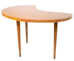 Mid Century Amoeba Form Console Table att. to Widdicomb