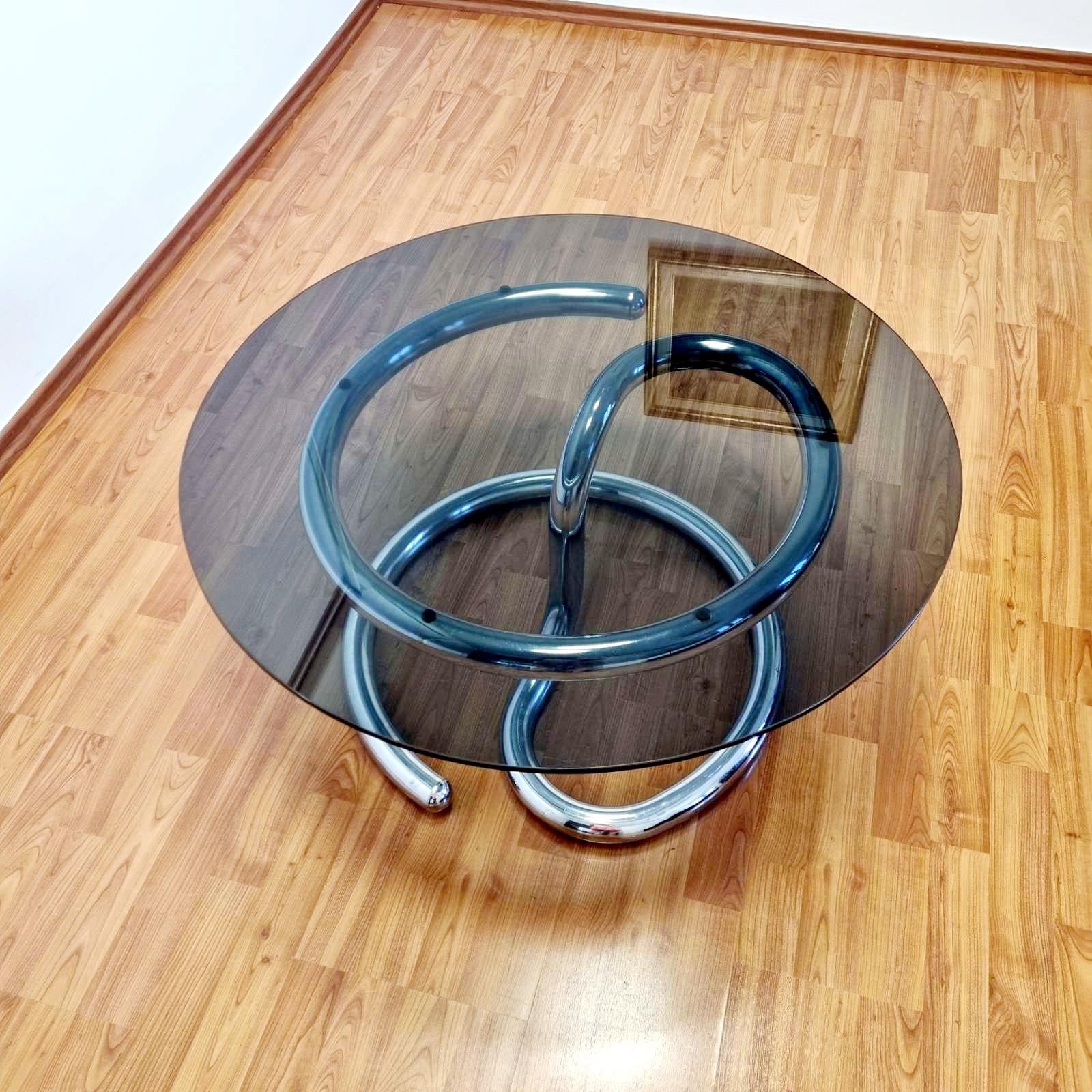 Swiss Mid Century Anaconda Coffee Table By Paul Tuttle for Strässle, Switzerland 70s
