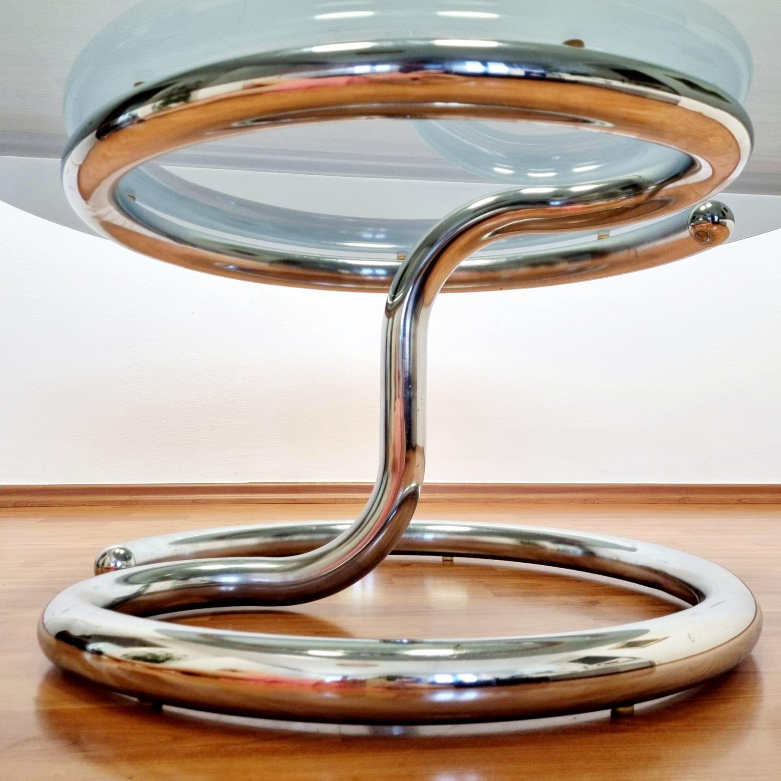 Late 20th Century Mid Century Anaconda Coffee Table By Paul Tuttle for Strässle, Switzerland 70s