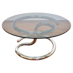 Mid Century Anaconda Coffee Table By Paul Tuttle for Strässle, Switzerland 70s