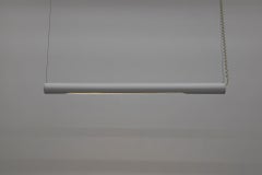 Mid-Century Anders Pehrson Style 'Supertube' Fluorescent Light in White