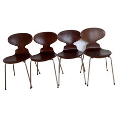 Mid Century Ant Chairs By Arne Jacobsen For Fritz Hansen, Set Of 4