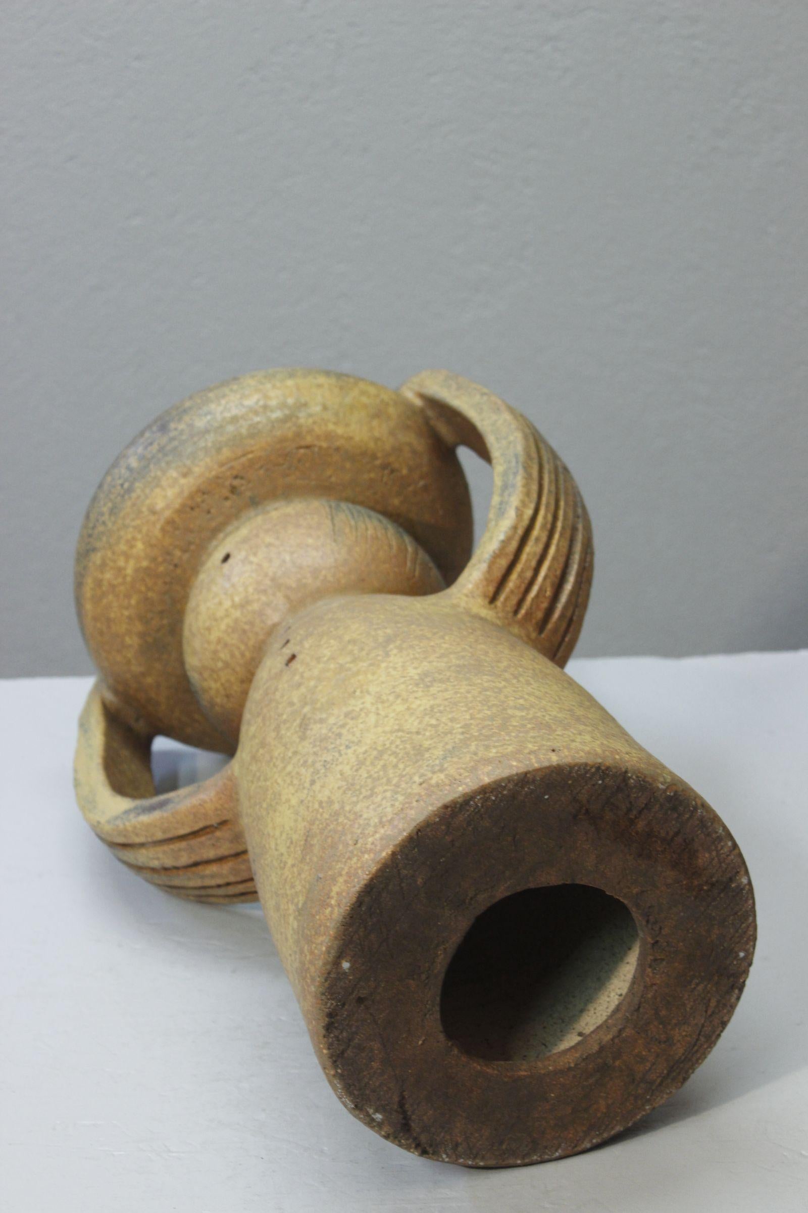 Porte-plante anthropomorphe en céramique du milieu du siècle en vente 4